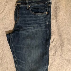 Maurices distressed skinny jeans